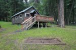 Great little 1 bedroom cabin. That offers you plenty of space outside.